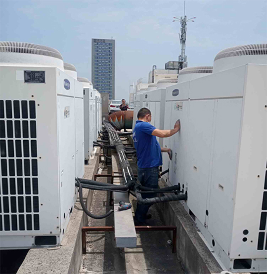 伊春中央空调制热和不制冷系统维修方法